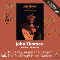 Picture of Author Event & Live Music by John Thomas "Songbook and Songwriter's Diary"