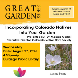 Picture of Great Garden Series - Incorporating Colorado Native Plants into your Garden