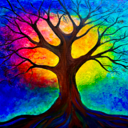 Picture of Painting Party - Glowing Tree of Life