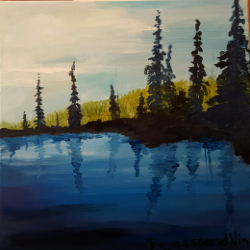 Picture of Painting Party - The Back Road to Silverton