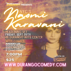 Picture of Live Stand-Up: Naomi Karavani (Comedy Central, NPR)