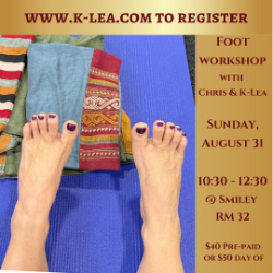 Picture of Foot Workshop with K-Lea Gifford and Chris Furer