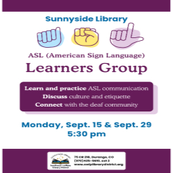 Picture of American Sign Language Learners Group