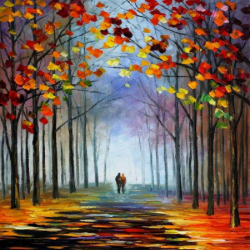 Picture of Painting Party - A Walk in Autumn