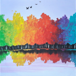 Picture of Painting Party - Nature's Reflection