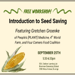 Picture of Community Workshop: Introduction to Seed Saving
