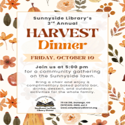 Picture of Harvest Dinner and 5 Year Celebration