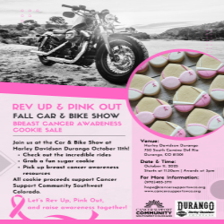Picture of Rev Up & Pink Out - Breast Cancer Awareness Cookie Sale