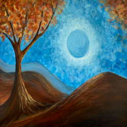 Picture of Painting Party - Once in a Blue Moon