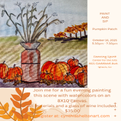 Picture of Paint and Sip - Pumpkin Patch