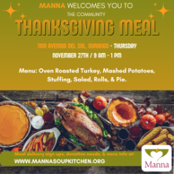 Picture of Manna's Thanksgiving Community Meal