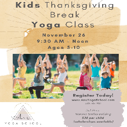 Picture of Kids Yoga Class Thanksgiving Break 