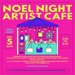 Picture of Noel Night Artists Cafe