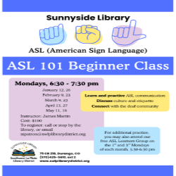 Picture of ASL 101 Class
