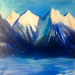 Picture of Painting Party - A Mountain Lake