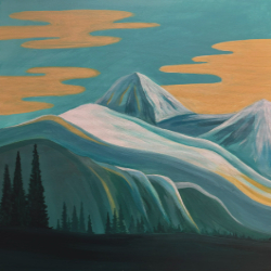 Picture of Painting Party - Vintage Travel Poster - Colorado