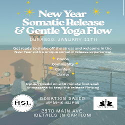 Picture of New Year Somatic Release and Gentle Flow Yoga