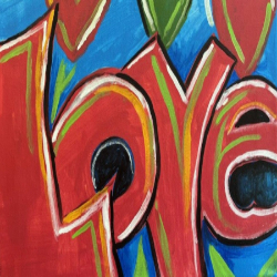 Picture of Warhol and Wine Love Graffiti class