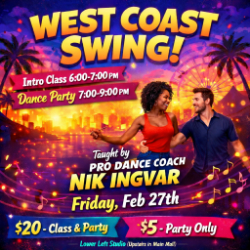 Picture of West Coast Swing Dance Party