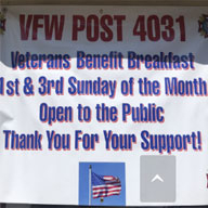 Picture of Veterans Benefit Breakfast (Open to Public)