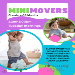 Picture of Mini Movers at Cafe au Play