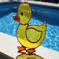 Picture of Stained Glass: Ducklings