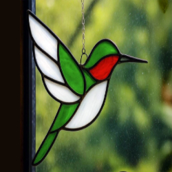 Picture of Stained Glass: Hummingbirds
