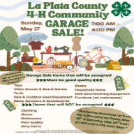 Picture of La Plata County 4-H Community Garage Sale - Donation Drop Off