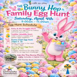 Picture of The Bunny Hop Family Egg Hunt is hopping into Spring