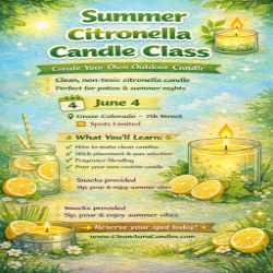 Picture of Summer Citronella Candle Workshop