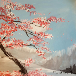 Picture of Picasso & Vino at Barons Creek Vineyards - Cherry Blossoms