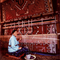 Picture of Spring Gallery Walk featuring Ganado Red Weaving from Worldwide Tour