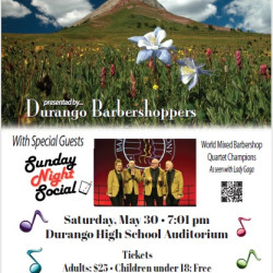 Picture of Durango Barbershoppers 2026 Annual Concert "Colorado, My Home"