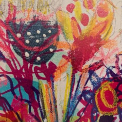 Picture of Expressive Flower Drawing