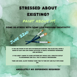 Picture of De-Stress with Watercolors