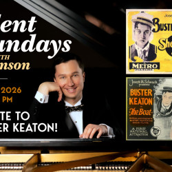 Picture of Silent Sundays with Swanson on piano