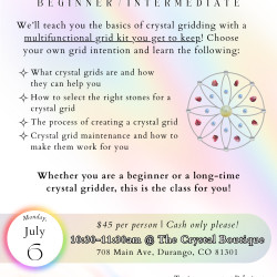 Picture of Crystal Grid Workshop