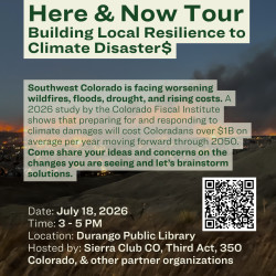 Picture of Sierra Club "Building Resilience to Climate Disaster"