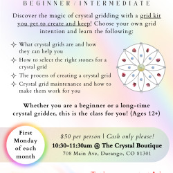 Crystal Grid Workshop