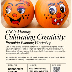 Cultivating Creativity - Pumpkin Decorating