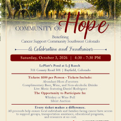 Community of Hope - Celebration and Fundraiser