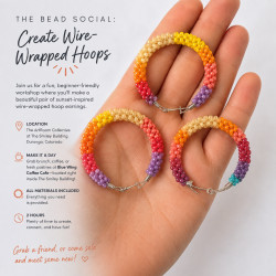 The Bead Social: Create a Pair of Beaded Earrings