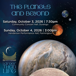 San Juan Symphony Presents: The Planets & Beyond