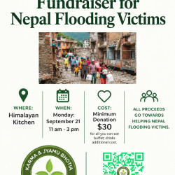Lunch Buffet Nepal Flooding Fundraiser