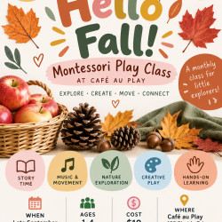 Hello Fall! Montessori Morning Class