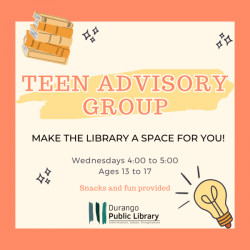 Teen Advisory Group (TAG)