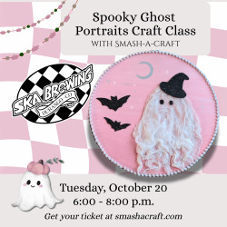Spooky Ghost Portraits Craft