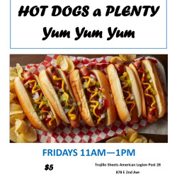 Veterans Hot Dog Friday